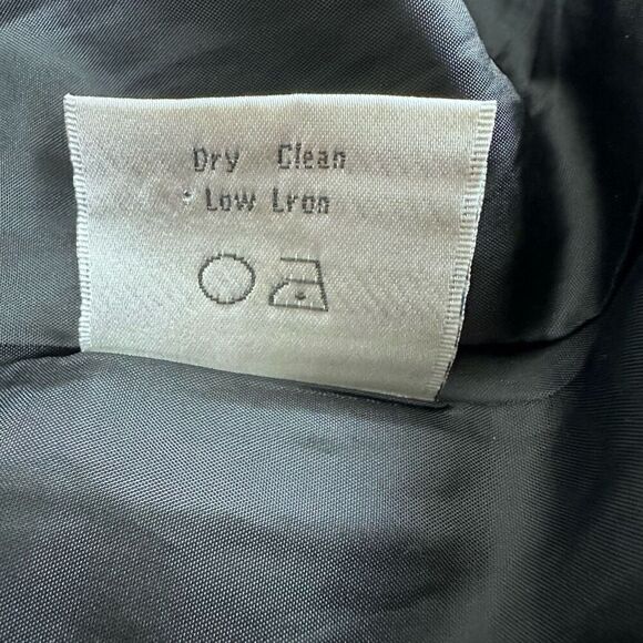 Tally Ho Outerwear Women's 10 Black And White Polka Dot Trench Coat 100% Cotton - Picture 8 of 11